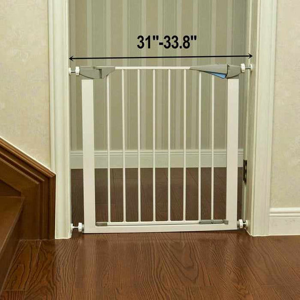 Indoor Pet Dog Cat Door Stairs Gate Fence-Aroflit