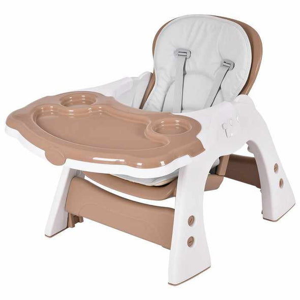 Infant Convertible Portable Folding Booster High Chair-Aroflit