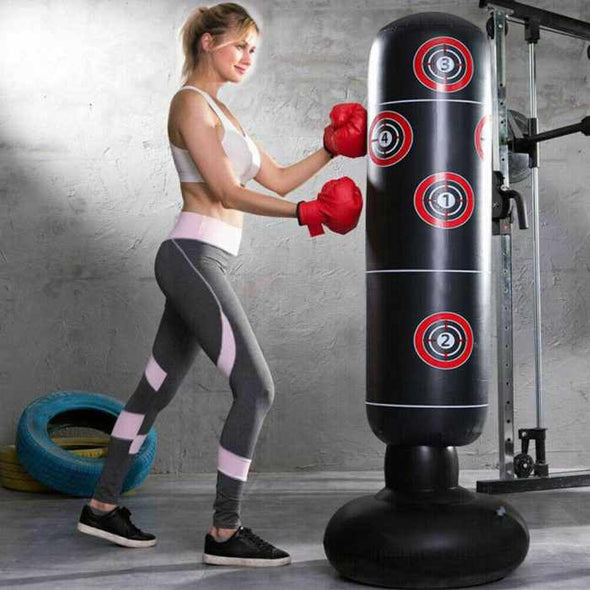 Inflatable Punch Bag 160cm Free Standing Boxing Bag