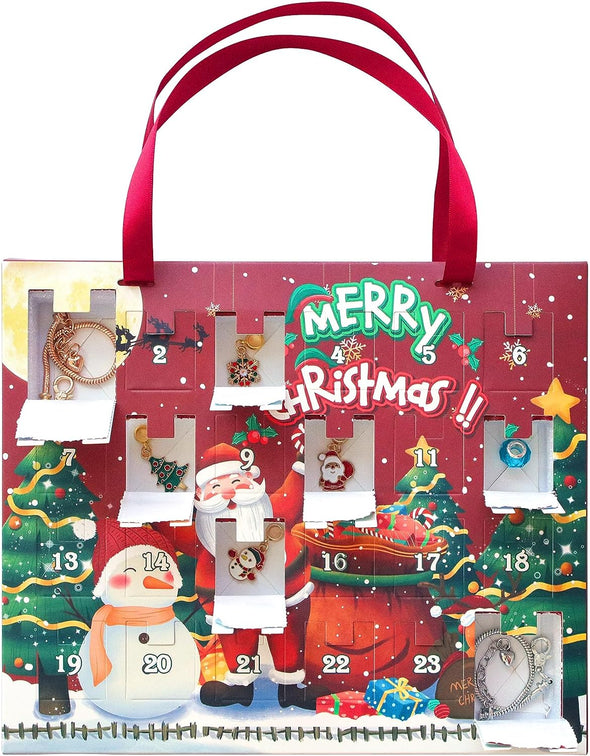 JewJoy™ Christmas Advent Calendar Jewelry Gift Box