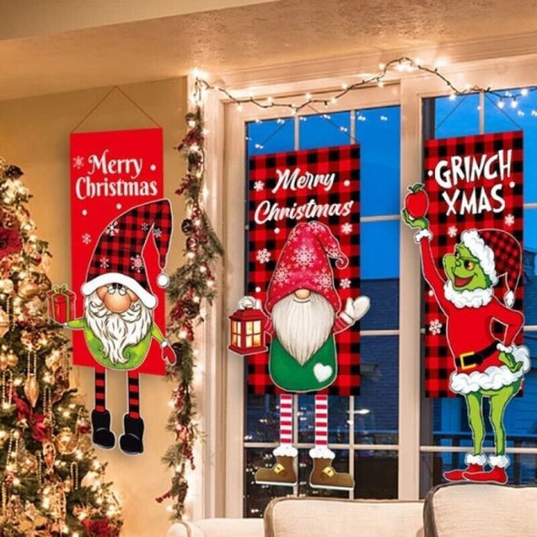 JoyWave™ 4 Set Christmas Decoration Garden Flags