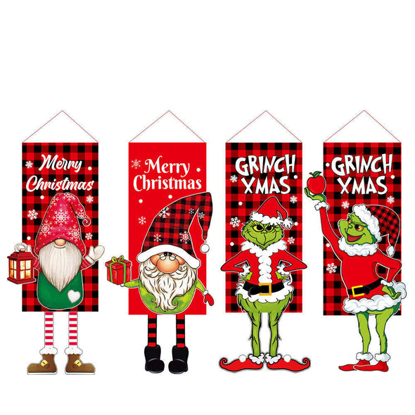 JoyWave™ 4 Set Christmas Decoration Garden Flags