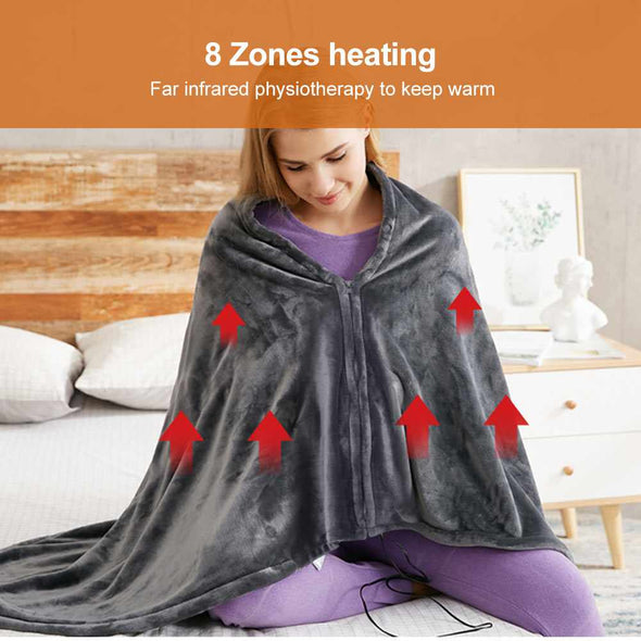 Kalea™ Electric Heated Throw Blanket & Warn Shawl for Winter