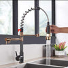 Kitchen Sink Faucet With Pull Down Sprayer-Aroflit