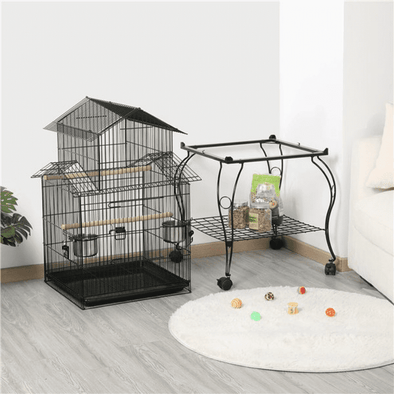 Large Decorative Parakeet Parrot Bird Aviary Cage-Aroflit