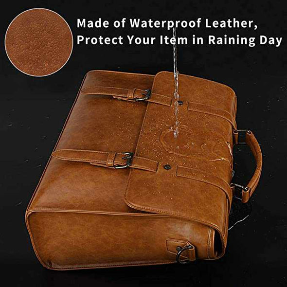 Leather messenger bag – Men’s Laptop bag