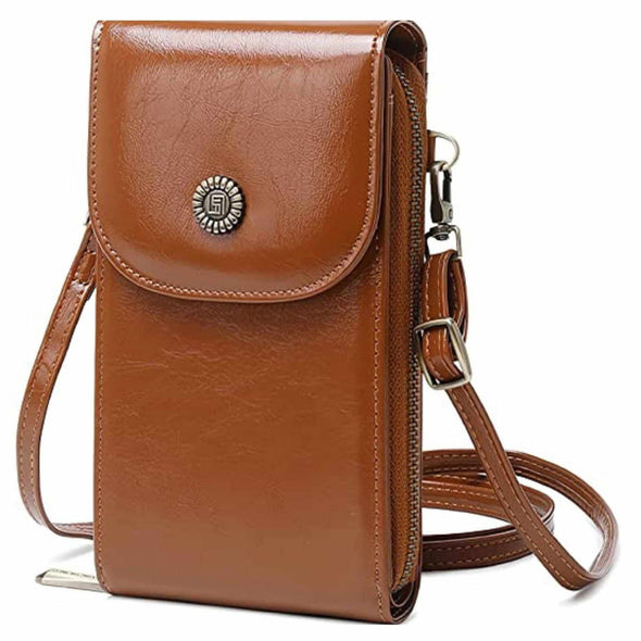 Leather phone bag