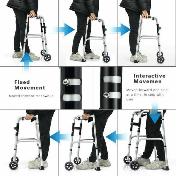 Lightweight Senior Narrow Walker For Adults & Elderly-Aroflit