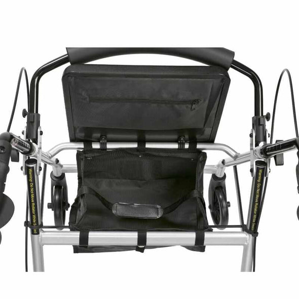 Lightweight Walking Rollator Folding 4 Wheeled Walker with Seat