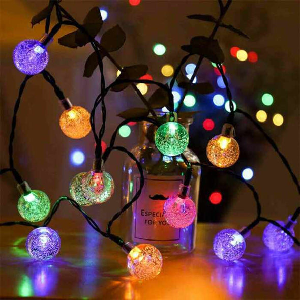 LunaLight™ 50 LEDs Solar Powered String Lights