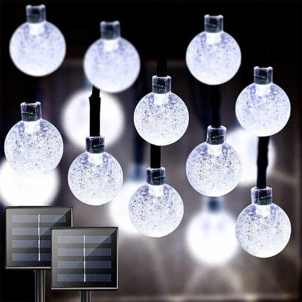 LunaLight™ 50 LEDs Solar Powered String Lights