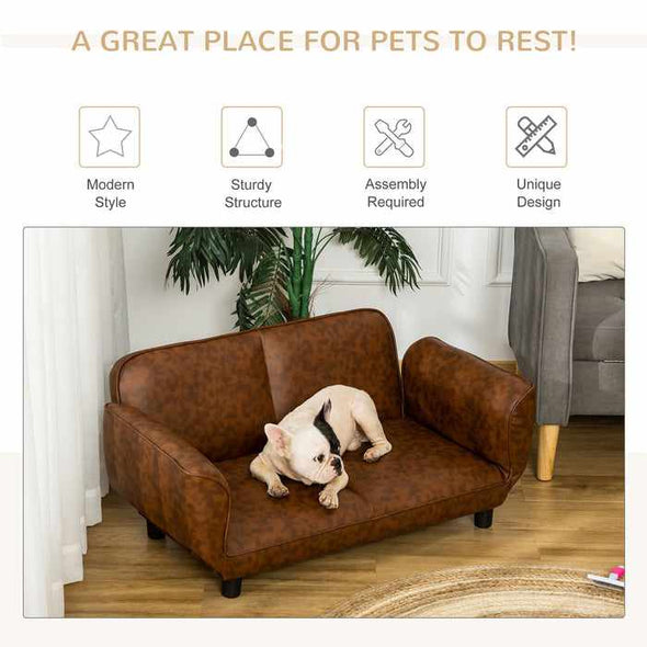 Luxury Elevated Large Dog Couch Sofa Bed-Aroflit