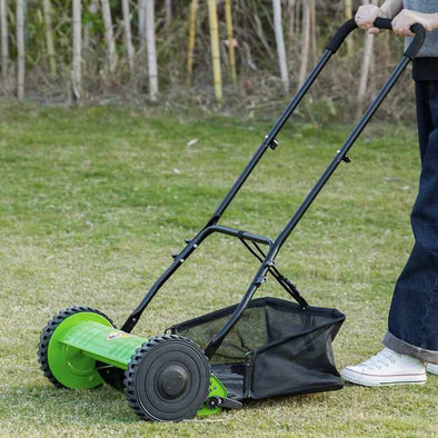 Manual Push Reel Lawn Mover-Aroflit