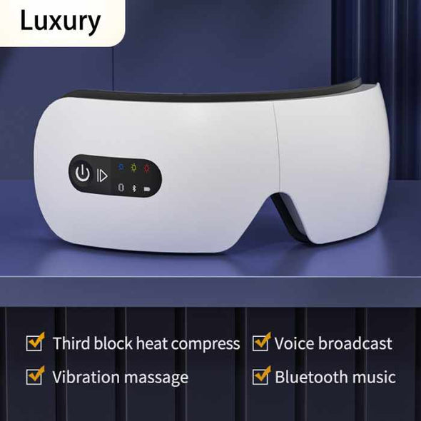 MassiEye™ Smart Eye Massager with Heating,Vibration & Bluetooth Music