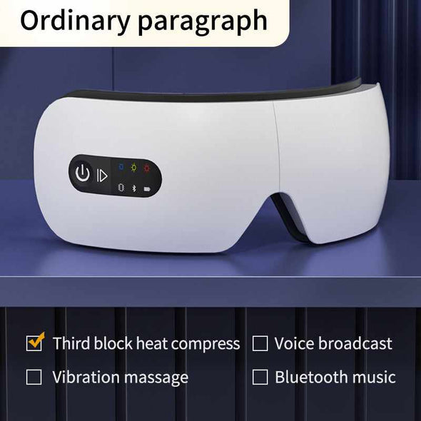 MassiEye™ Smart Eye Massager with Heating,Vibration & Bluetooth Music