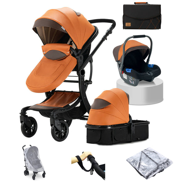 Mila™ Baby Pram Travel System 3 in 1