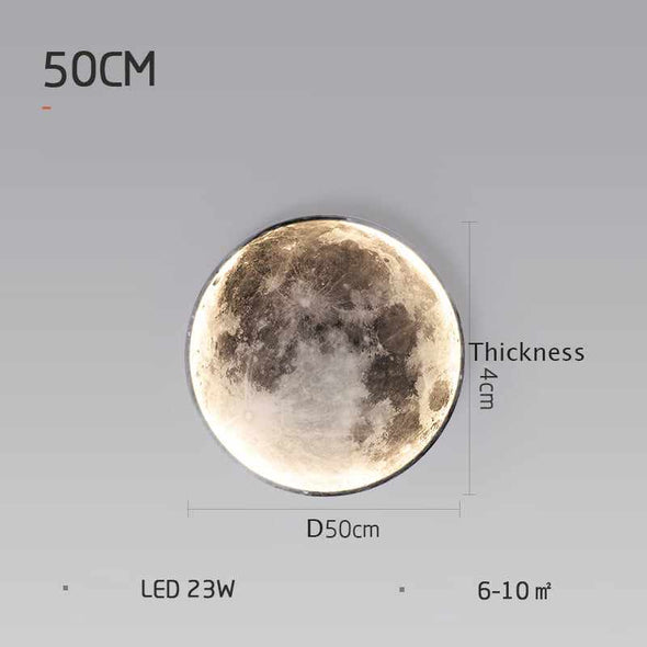 Modern LED Wall Moon Lamp