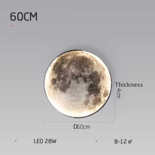 Modern LED Wall Moon Lamp