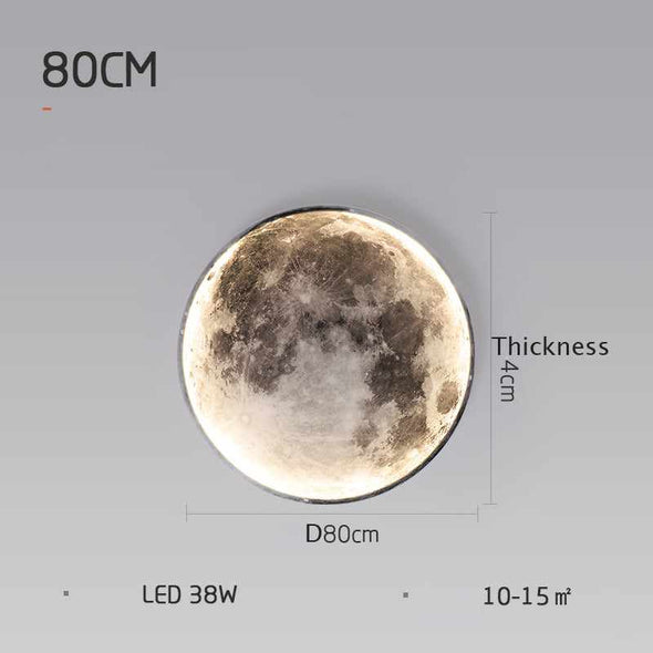 Modern LED Wall Moon Lamp