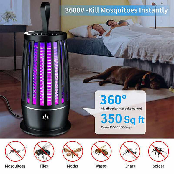 Mosquito Killer Lamp Electric Rechargeable Bug Zapper