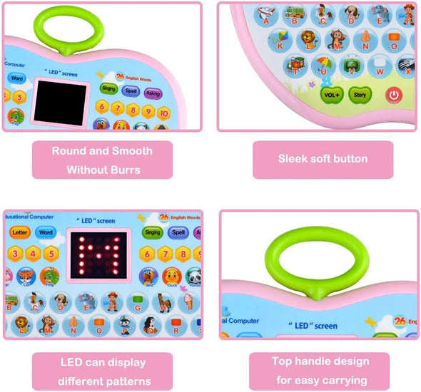 Multifunctional Learning Tablet Toy for Boys & Girls