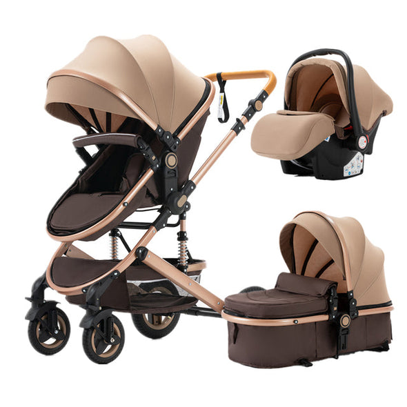 MyBabyRide™ 3 in 1 Portable Luxury Baby Stroller