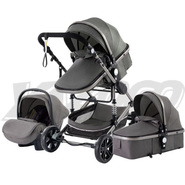 MyBabyRide™ 3 in 1 Portable Luxury Baby Stroller