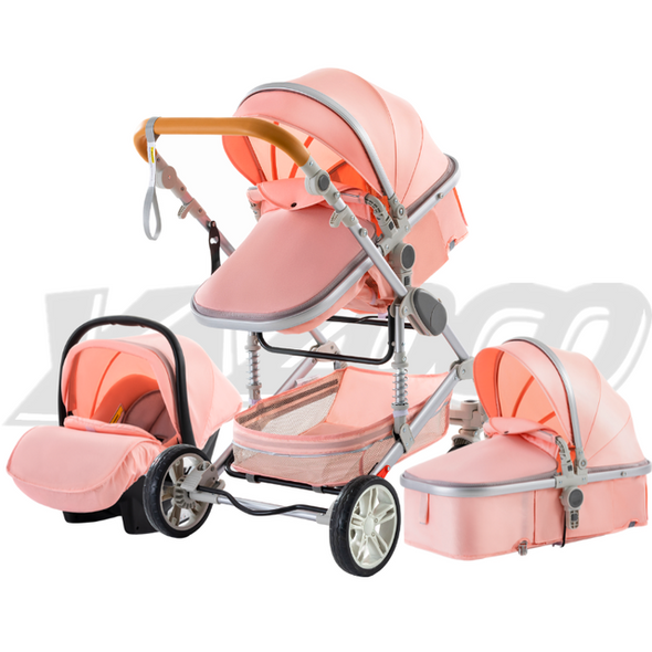 MyBabyRide™ 3 in 1 Portable Luxury Baby Stroller