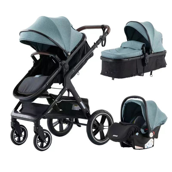 MyBabyRide™ 3 in 1 Portable Luxury Baby Stroller