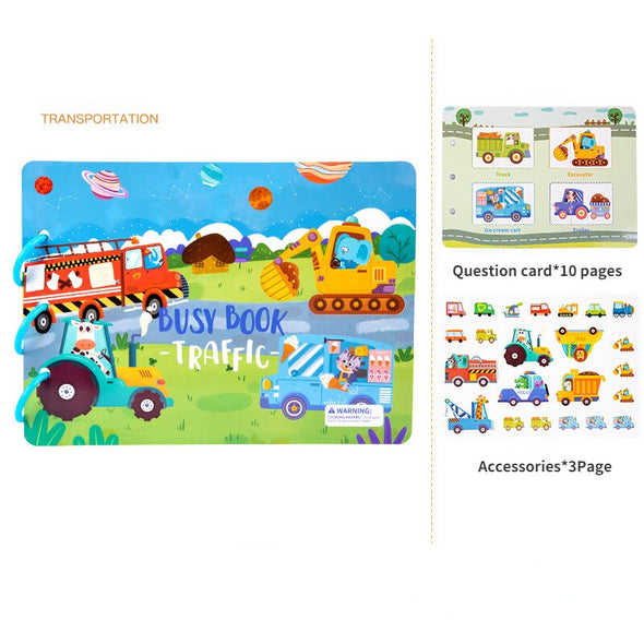 MyBook™ Toddlers Montessori Busy Book