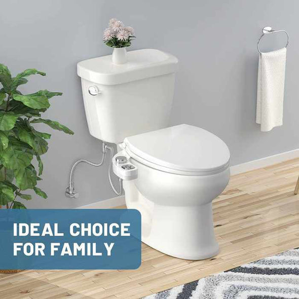 Non-Electric Bidet Toilet Water Sprayer Attachment