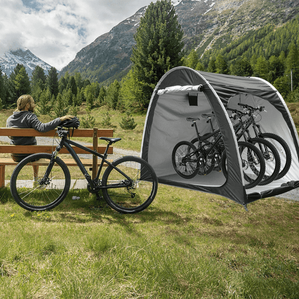Outdoor Bike Storage Shed-Aroflit