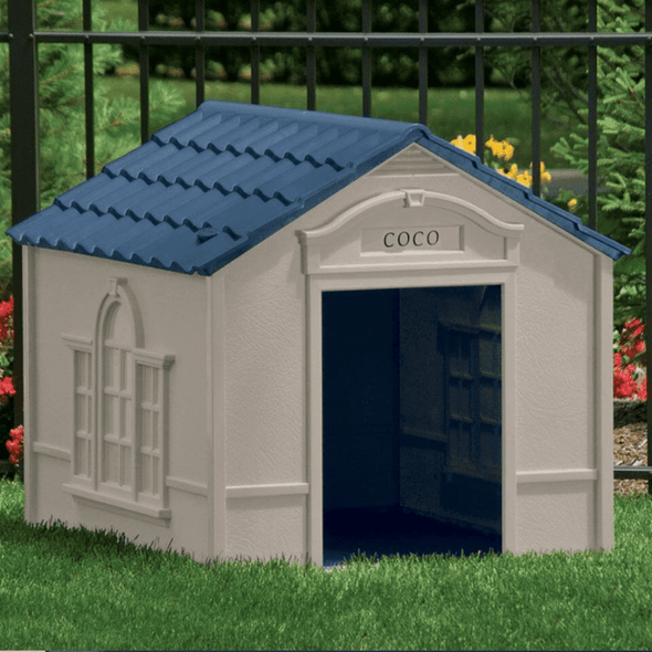 Outdoor Extra-Large Insulated Plastic Dog House-Aroflit