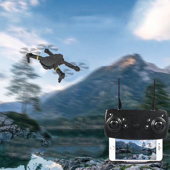 Premium Mini 4K Flying Dual Camera RC Drone Kit with Foldable Design
