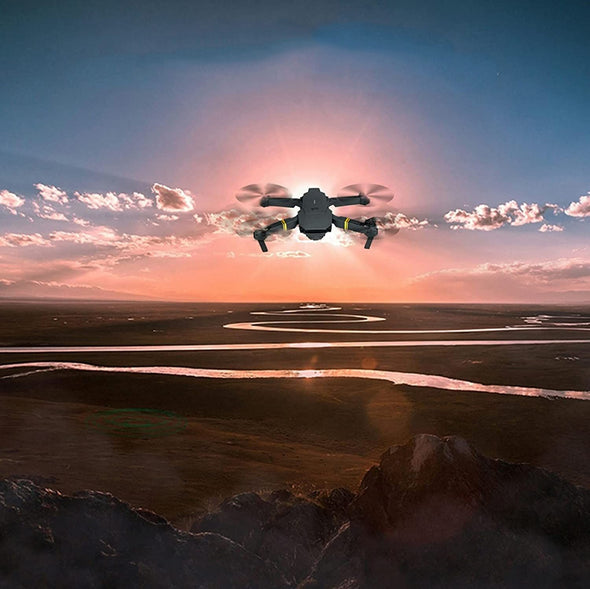 Premium Mini 4K Flying Dual Camera RC Drone Kit with Foldable Design