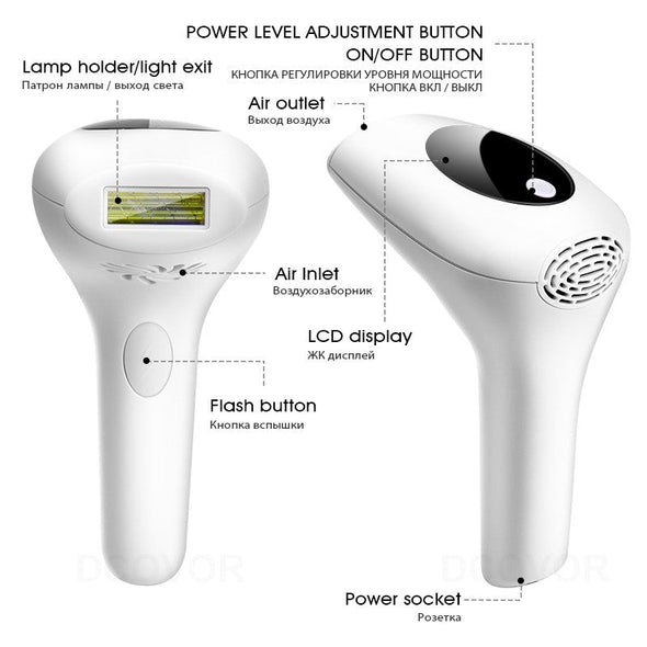 Permanent & Painless Laser Epilator