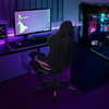 Pink Comfortable Ergonomic Reclining Gaming Chair-Aroflit