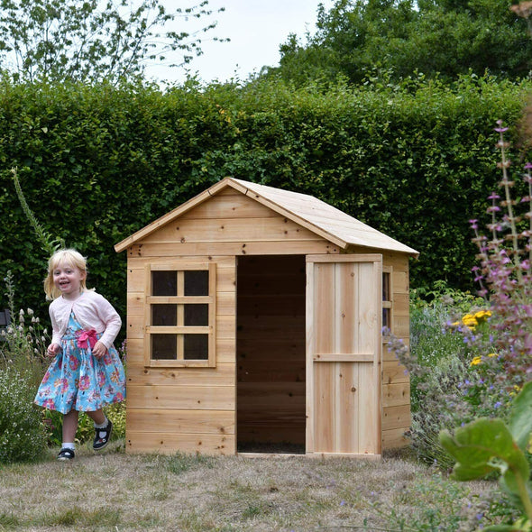 PlayZen™ Children’s Wooden Playhouse for Imaginative Garden Play