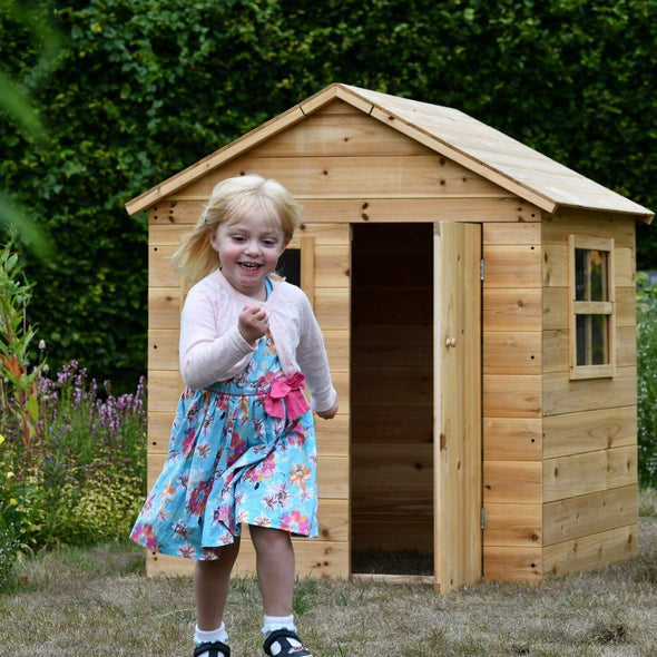 PlayZen™ Children’s Wooden Playhouse for Imaginative Garden Play