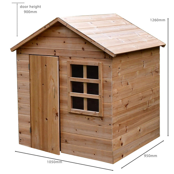 PlayZen™ Children’s Wooden Playhouse for Imaginative Garden Play