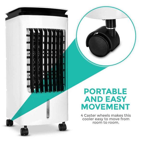 Portable Air Cooler Humidifier with Remote Control