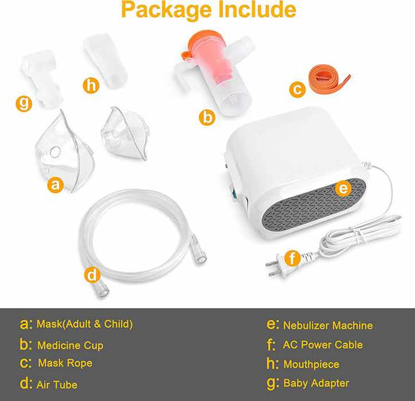 Portable Asthma Nebulizer Breathing Machine-Aroflit