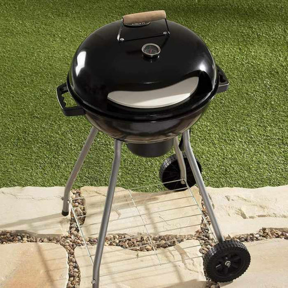 Portable BBQ Outdoor Round Barbecue Pizza Grill