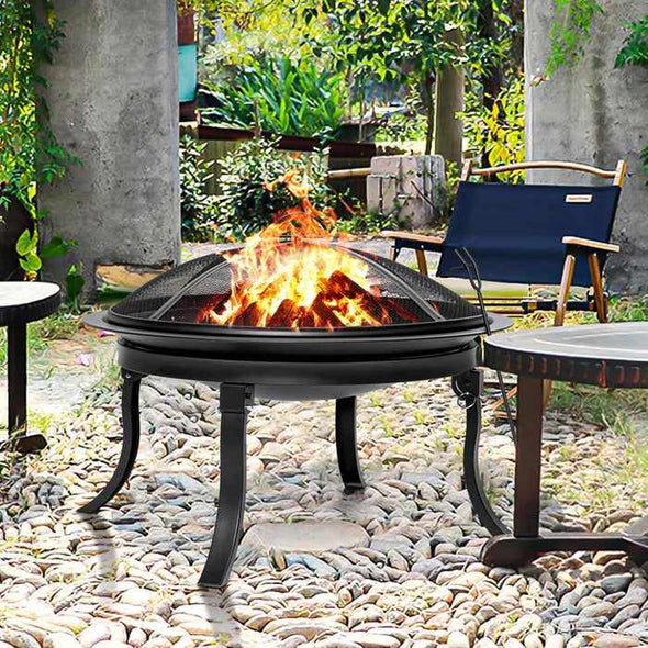 Portable Collapsible Folding Outdoor Camping Fire Pit-Aroflit
