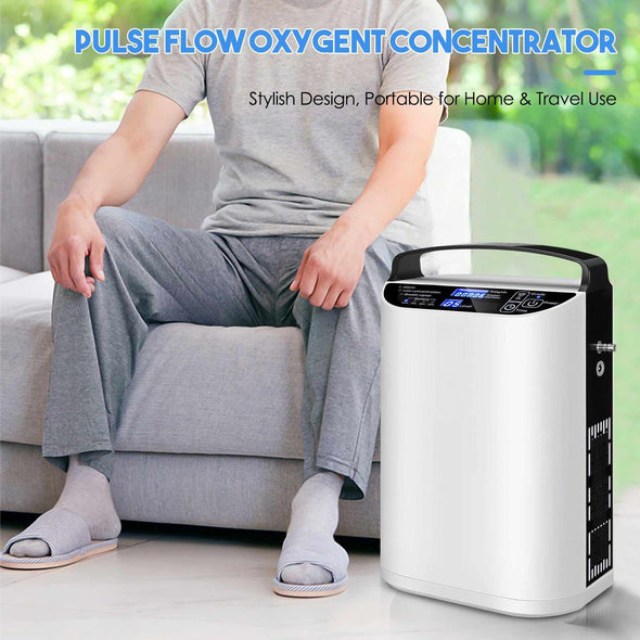 Portable Oxygen Concentrator 5L – Chargeable Oxygen Generator With Backpack