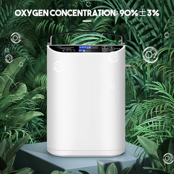 Portable Oxygen Concentrator 5L – Chargeable Oxygen Generator With Backpack