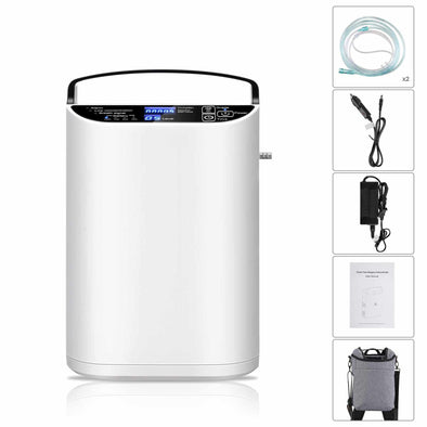 Portable Oxygen Concentrator 5L – Chargeable Oxygen Generator With Backpack