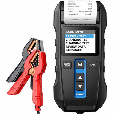 PowerLab™ Car Battery Tester with Built-in Printer