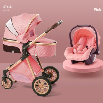 Premium 3-in-1 Baby Stroller