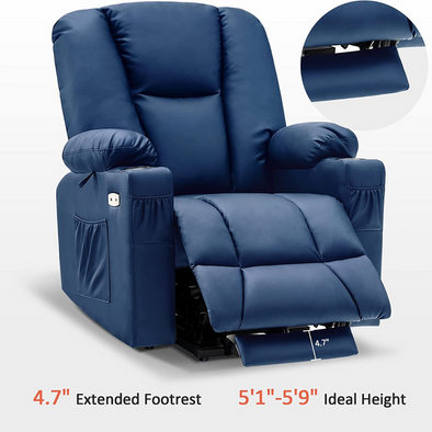 Premium Elderly Electric Power Lift Recliner Chair-Aroflit